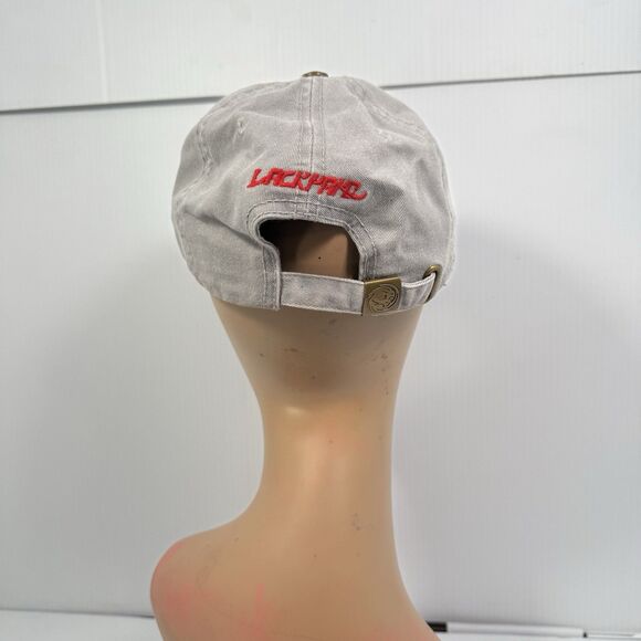 Lot Of 3 Women's Distressed Hats Truckers Caps - NYC-lackpard-blessed-EUC - Picture 9 of 12